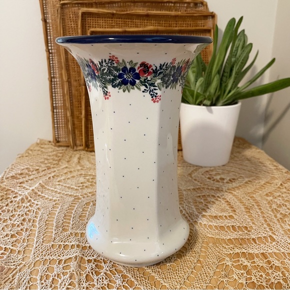 Ceramika Artystyczna Polish Pottery Vase - Picture 5 of 9